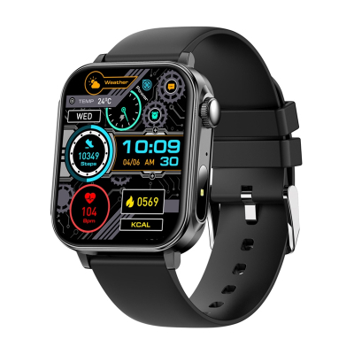 Ora inteligjente Colmi P80, 1.83" HD, Bluetooth, e zezë