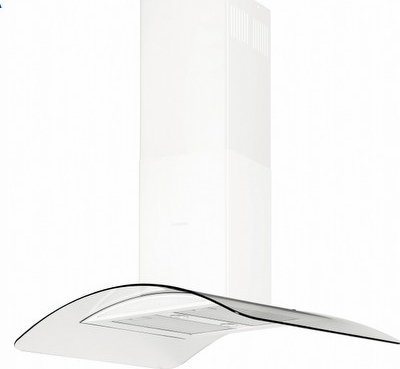 Oxhak kuzhine Melin Ada SL4142, 60/90 cm, xham i lakuar, i bardhë