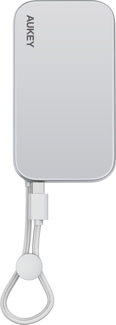 Power bank Aukey PB-Y47, 10000mAh, i bardhë