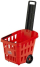 Играчка количка за супермаркет Klein My Market 7248, пластика, со тркала, црвена