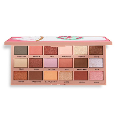 Paletë hijesh për sy Revolution Tasty Palette Coffee 22 g