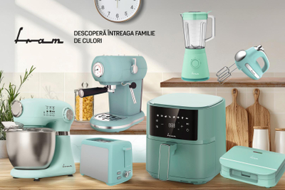 Sandviçmaker FRAM FSM-700GR, 700W, pllaka jo ngjitëse, jeshil