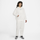 Bluzë me kapuç Nike Chelsea Phoenix Fleece, oversize, për goca, e bardhë Sail