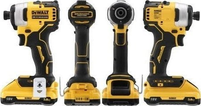 Set veglash pa kabllo DeWalt DCK2062M2T QW, 18V, 6 copë, i verdhë