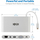 Docking station Eaton Tripp Lite U442-DOCK1, USB C, Gigabit Ethernet, argjendi