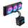 Ftohës uji për proçesor ASUS ROG Ryuo IV 360 ARGB, radiator 360 mm, 3x 120 mm, i zi
