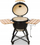 Grill qeramik Kamado BONO Media Classic, 20", BBQ smoker dhe furrë, i zi