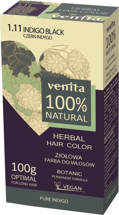 Bojë për vetulla Kallos Professional Pil, henna, 15ml, e zezë