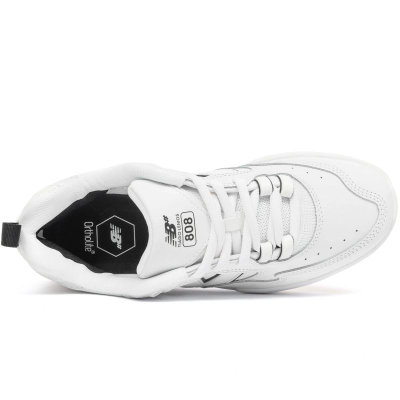 Atlete New Balance NB Numeric Tiago Lemos 808, unisex, të bardha me të zeza