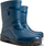 Çizme gome për kalamoj Garden Wellies, që s’i hyn uji, me taban kundër rrëshqitjes, blu navy me të zezë