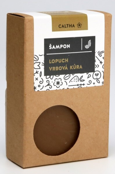 Shampo i ngurtë për flokë Caltha Lopuch 100 g