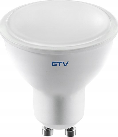 Llambë LED GTV LD-SPNGU10-7W, 7W, 560lm, 4000K, GU10, e bardhë