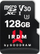 Kartë memorie microSD GoodRam IRDM M3AA, 128GB, UHS-I V30 U3, e zezë