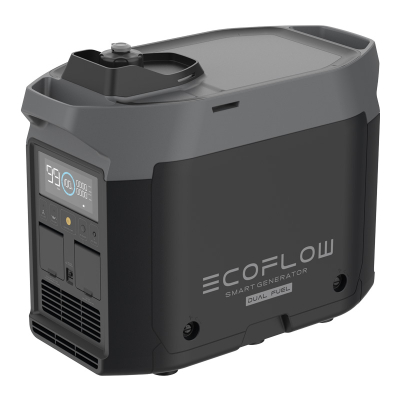 Gjenerator EcoFlow Smart Generator, 1800W, rezervuar 4L, i zi