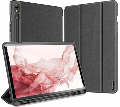 Mbulesë tablet DUX DUCIS Domo për Samsung Galaxy Tab S9, 11\", me stand, e zezë