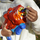 Lodër blaster Nerf Lionfury Junior Wild, me 16 dart shkumë, për kalamaj, shumëngjyrëshe