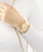 Orë dore për goca Guess Majesty GW0772L3, e bardhë