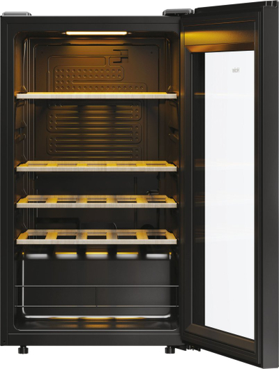 Frigorifer vere Haier Wine Bank 50 HWS34GGH1, 34 shishe, kontroll elektronik, i zi