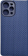 Këllëf libri Vennus Carbon për Xiaomi Redmi 12, me magnet, me qendrim, blu