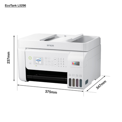 Printer multifunksional Epson L5296, Inkjet, i bardhë