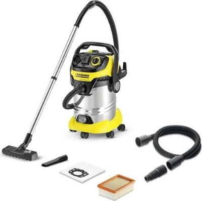 Fshesë me korrent Karcher MV 6 P Premium (1.348-271.0), 1300 W, 25 l, e argjendtë