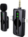 Mikrofon wireless lavalier Platinet 3 në 1, 2.4 GHz, Plug and Play, i zi