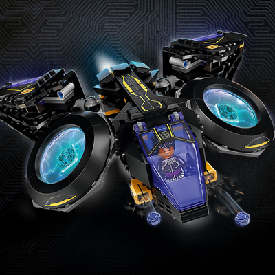 Lodra konstruktore LEGO Marvel Shuri's Ship 76211, set ndërtimi, për fëmijë 8+