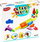Set plasteline Mega Creative Colour Dough, 6 ngjyra, mjet rrotullues, shumëngjyrësh