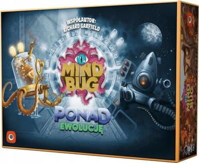 Lojë me letra Portal Games Mindbug Beyond Evolution, zgjerim, 2 lojtarë, shumëngjyrëshe