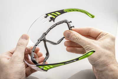 Syze mbrojtëse Hoegert Lotzen HT5K011, polikarbonat, me vrima ventilimi, transparente