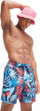 Shorc noti për burra Speedo Print Redondo, XXL, 17", blu me motive tropikale