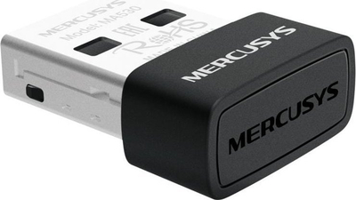 Bluetooth адаптер Mercusys MA530, USB нано, Bluetooth 5.3, црн