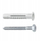 Set dublikash universale MZK 10 SKS, me jakë, me vida druri 6.0x80 mm, 25 copë