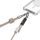 Lanyard universal për telefon Skinarma Dyno, i rregullueshëm, me karabinë metal, bezhë