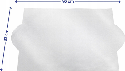 Folje pjekjeje e ripërdorshme Maximex, 40 x 33 cm, set 2 copë, e bardhë