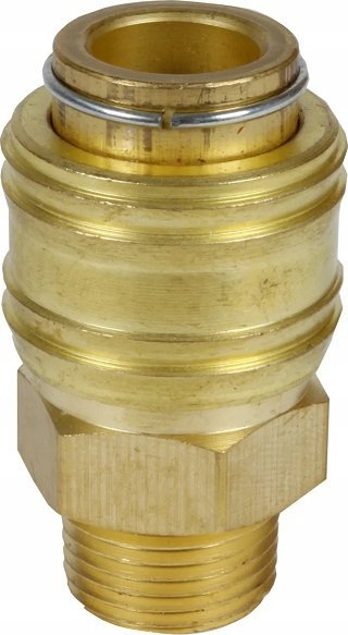 Lidhës pneumatik Einhell 4139208, R3/8" AG, bronz i fortë