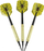 Set shigjetash dart MASTER Brass, 16 g, 3 copë, të zeza