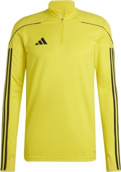 Bluzë stërvitjeje Adidas Tiro 23 League M IB8476, AEROREADY, me zinxhir të shkurtër, e verdhë