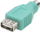 Adapter USB në PS2 Goobay 68919, për maus edhe tastjerë, jeshil