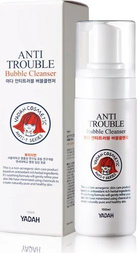 Pastrues fytyre në shkumë Yadah Anti Trouble Bubble Cleanser, 150 ml, për lëkurë me akne