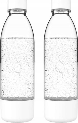 Set shishe për karbonator Dafi PushAir, 0.7L, 2 copë, të bardha