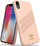 Mbulesë telefoni Adidas Originals Molded Case PU Snake, për iPhone XR, rozë