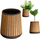 Саксија за цвеќе Keter Garden Planter 261030, 51cm, технополимер, кафеава боја