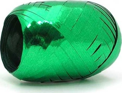 Shirit zbukurimi për dhurata Binding Ribbon, 20m, metalik, i gjelbër