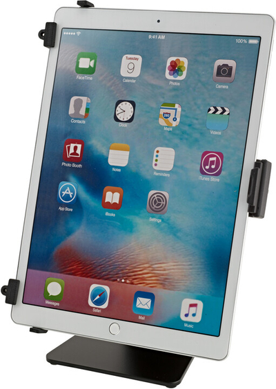 Mbajtëse për tablet König & Meyer, e zezë