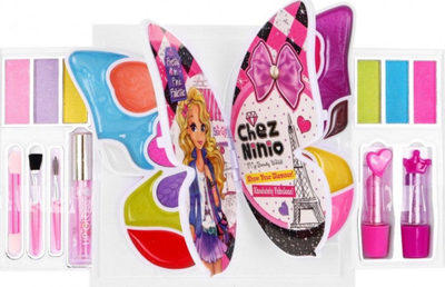 Set grimimi lodër Chez Ninio Butterfly, për fëmijë 3+, shumëngjyrësh