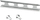 Shinë DIN çeliku HENSEL DK Series, 77x15x5.5mm, gri