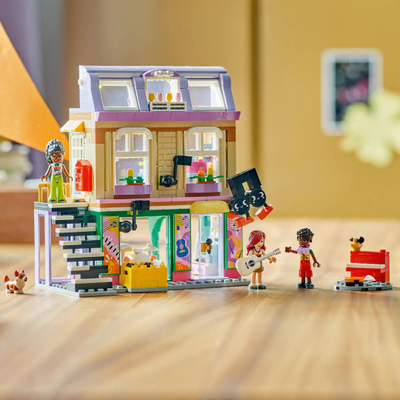 Lodër ndërtuese LEGO Friends 42653 Music Store, set kreativ, shumëngjyrësh
