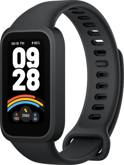 Byzylyk smart Xiaomi Smart Band 9 Active, ekran smart, për fitness, i zi