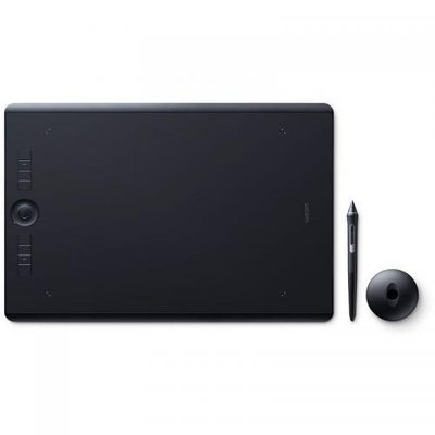 Tabletë grafike Wacom Intuos Pro, 311 x 216 mm, USB Bluetooth, e zezë